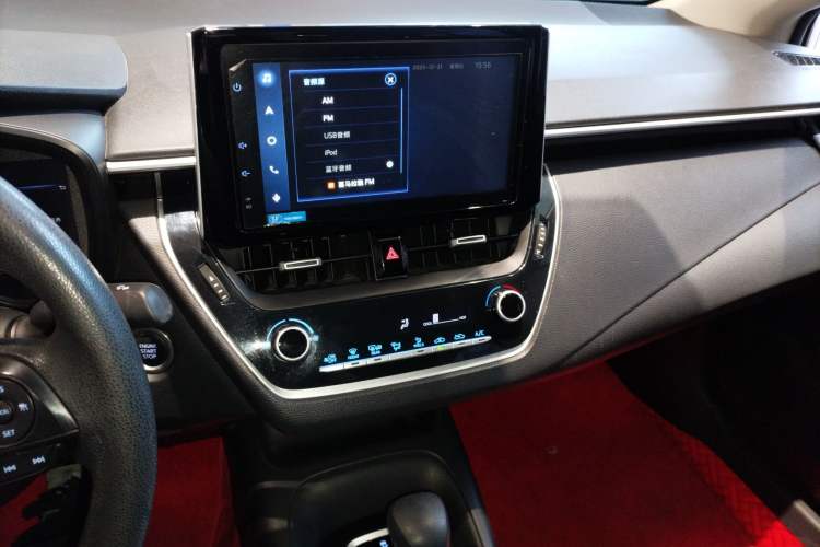 Used Toyota Corolla 2021 1.2T S-CVT Elite PLUS Edition Audio And AC Panel