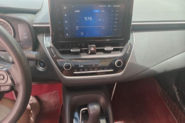 Used Toyota Corolla 2021 TNGA 1.5L CVT Elite Edition Audio And AC Panel