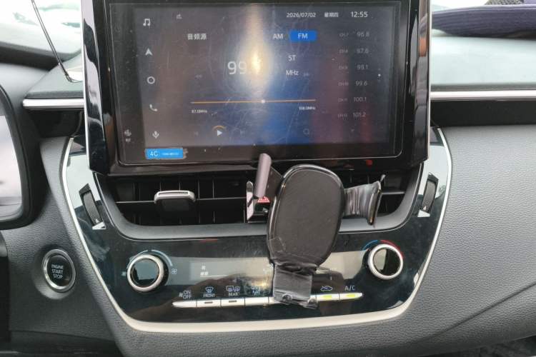 Used Toyota Corolla 2021 1.2T S-CVT Elite PLUS Edition Audio And AC Panel