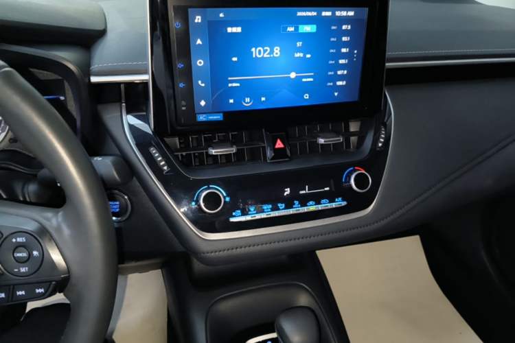 Used Toyota Corolla 2021 1.2T S-CVT Luxury Edition Audio And AC Panel