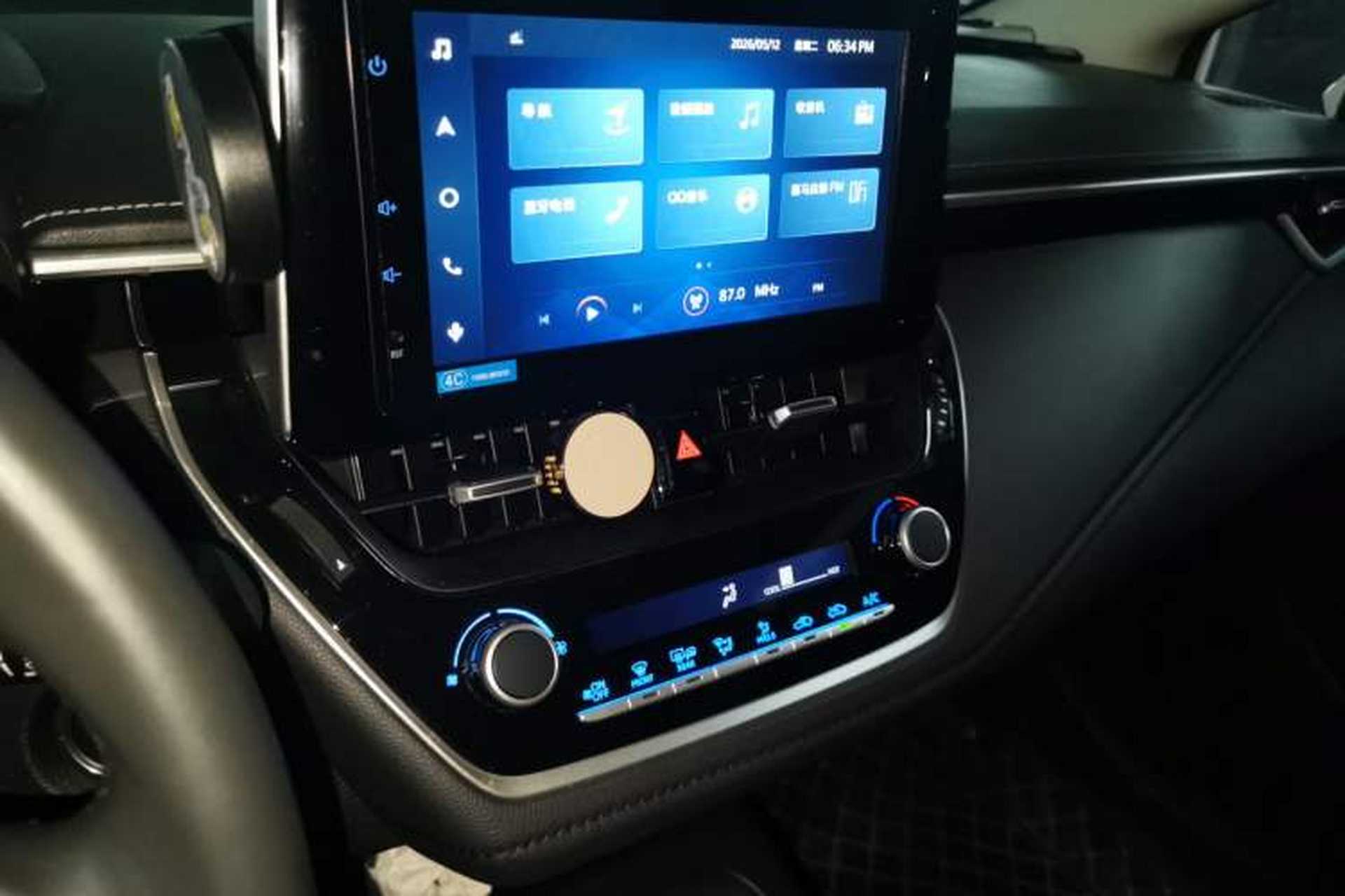 Used Toyota Corolla 2021 1.2T S-CVT Luxury Edition Audio And AC Panel