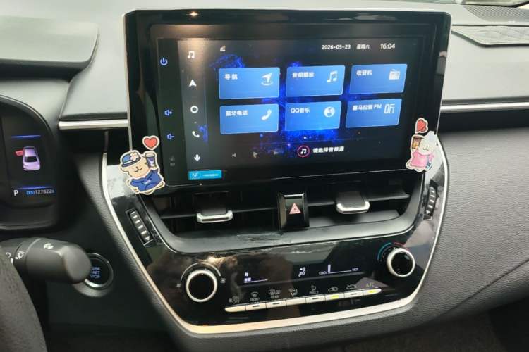 Used Toyota Corolla 2021 1.2T S-CVT Elite Edition Audio And AC Panel