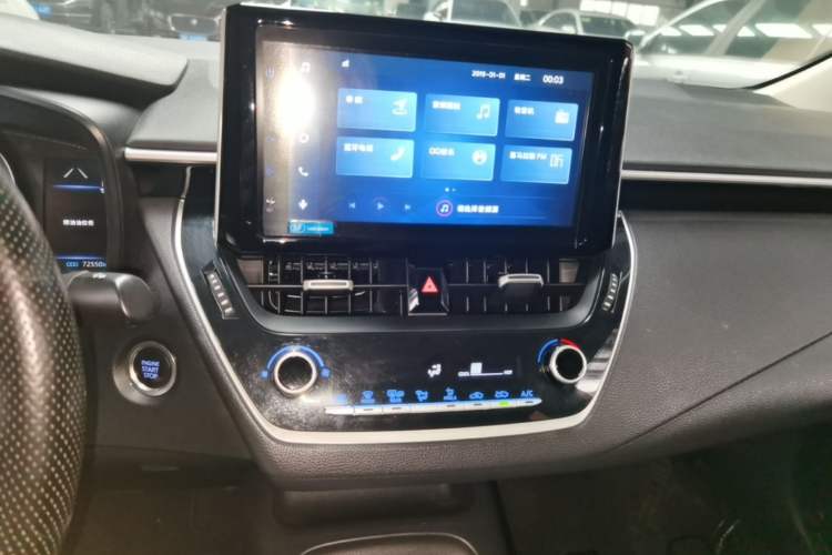 Used Toyota Corolla 2021 1.2T S-CVT Elite Edition Audio And AC Panel