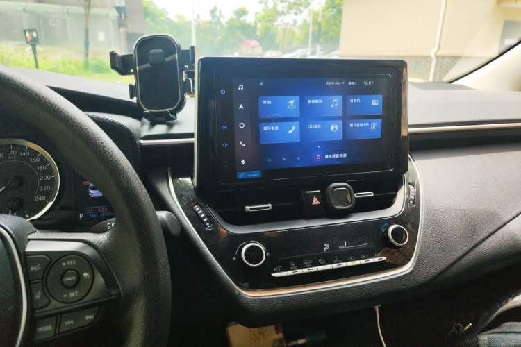 Used Toyota Corolla 2021 1.2T S-CVT Elite Edition Audio And AC Panel