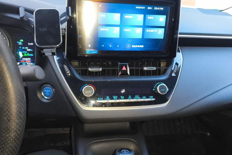 Used Toyota Corolla 2021 Dual-Engine 1.8L E-CVT Pioneer Edition Audio And AC Panel