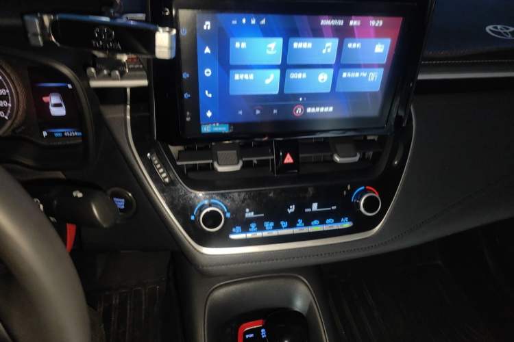 Used Toyota Corolla 2021 1.2T S-CVT Luxury Edition Audio And AC Panel