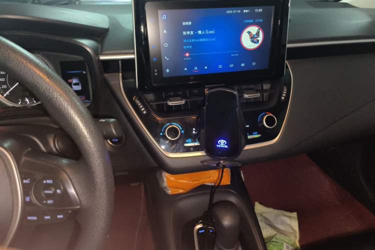 Used Toyota Corolla 2021 1.2T S-CVT Elite Edition Audio And AC Panel