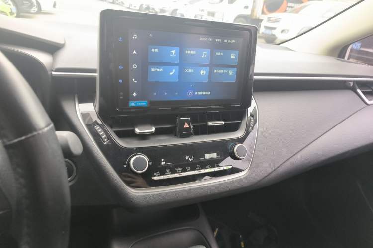 Used Toyota Corolla 2021 1.2T S-CVT Elite Edition Audio And AC Panel