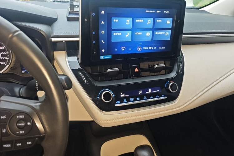 Used Toyota Corolla 2021 1.2T S-CVT Luxury Edition Audio And AC Panel