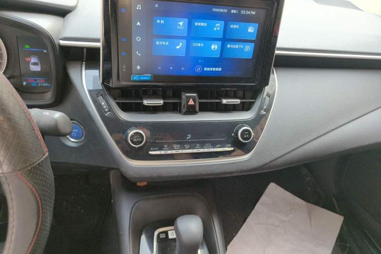 Used Toyota Corolla 2021 Dual-Motor 1.8L E-CVT Elite Edition Audio And AC Panel