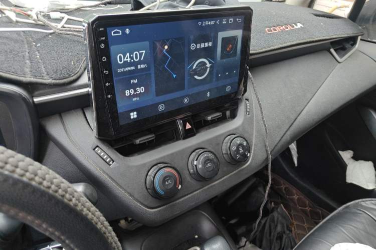 Used Toyota Corolla 2021 TNGA 1.5L CVT Pioneer Edition Audio And AC Panel