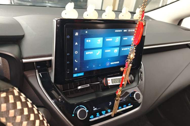 Used Toyota Corolla 2021 TNGA 1.5L CVT Elite Edition Audio And AC Panel