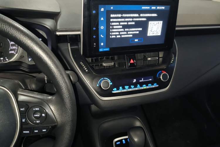 Used Toyota Corolla 2021 1.2T S-CVT Elite PLUS Edition Audio And AC Panel