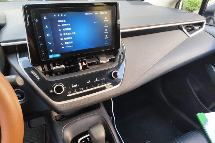 Used Toyota Corolla 2021 1.2T S-CVT Elite PLUS Edition Audio And AC Panel