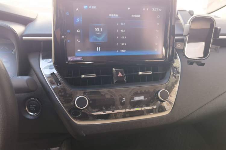 Used Toyota Corolla 2021 1.2T S-CVT Elite PLUS Edition Audio And AC Panel
