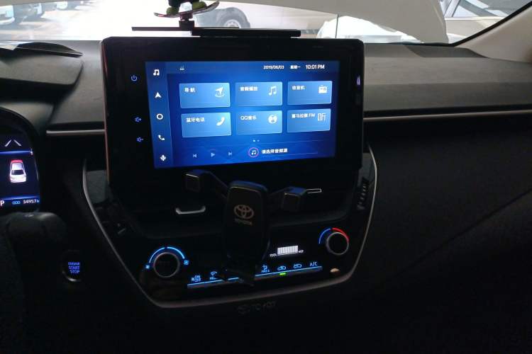 Used Toyota Corolla 2021 1.2T S-CVT Elite Edition Audio And AC Panel