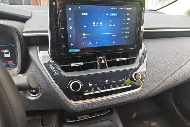 Used Toyota Corolla 2021 1.2T S-CVT Elite PLUS Edition Audio And AC Panel