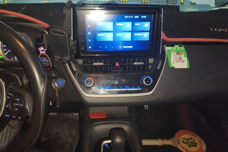 Used Toyota Corolla 2021 Dual-Motor 1.8L E-CVT Elite Edition Audio And AC Panel