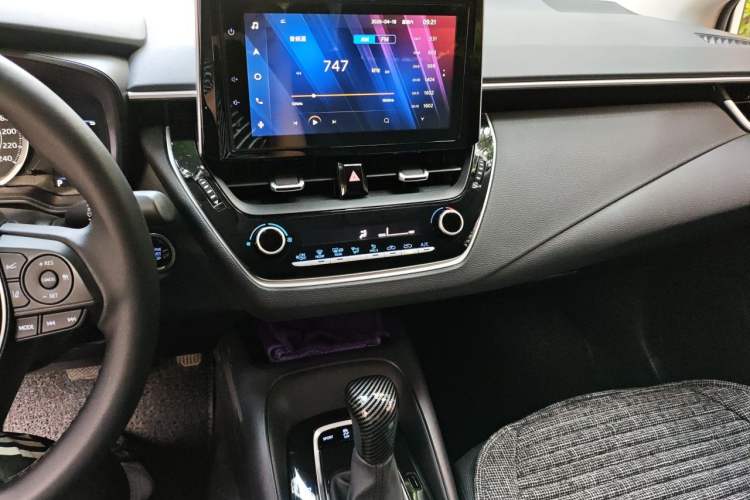 Used Toyota Corolla 2021 1.2T S-CVT Elite Edition Audio And AC Panel