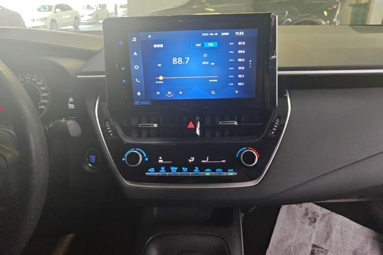 Used Toyota Corolla 2021 1.2T S-CVT Elite Edition Audio And AC Panel