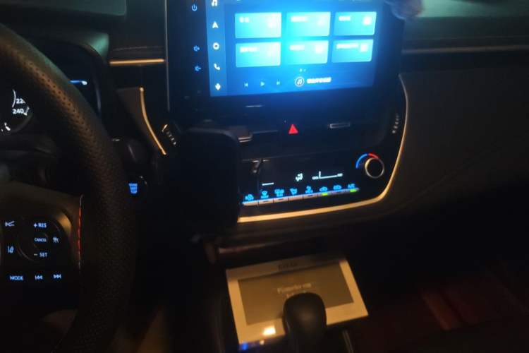 Used Toyota Corolla 2021 1.2T S-CVT Luxury Edition Audio And AC Panel