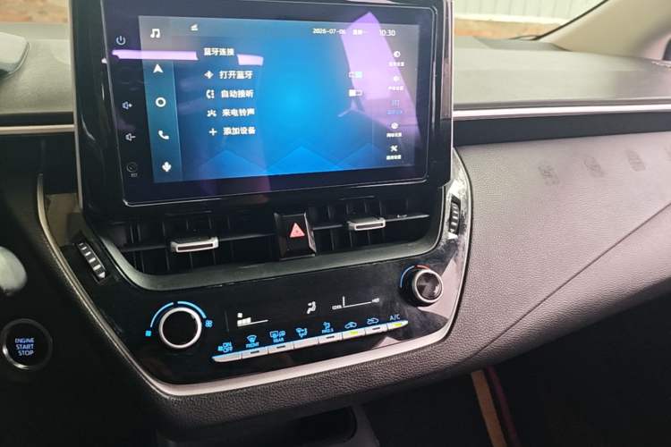 Used Toyota Corolla 2021 1.2T S-CVT Elite Edition Audio And AC Panel