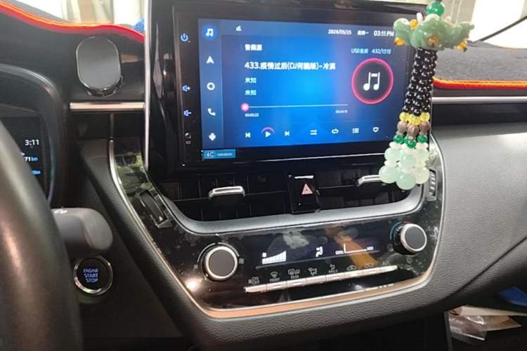 Used Toyota Corolla 2021 1.2T S-CVT Elite PLUS Edition Audio And AC Panel