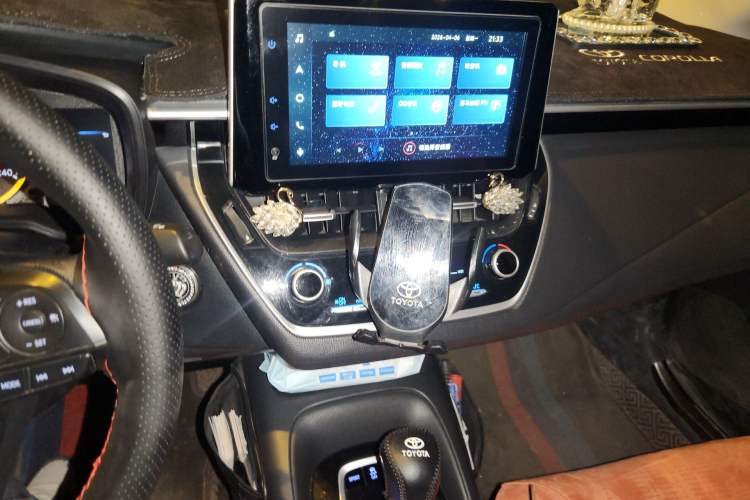 Used Toyota Corolla 2021 1.2T S-CVT Elite Edition Audio And AC Panel