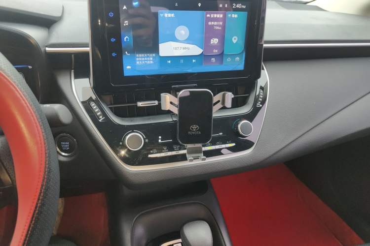 Used Toyota Corolla 2021 1.2T S-CVT Elite PLUS Edition Audio And AC Panel