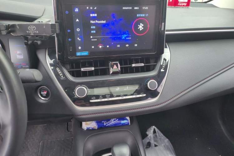 Used Toyota Corolla 2021 TNGA 1.5L CVT GR SPORT Sport Edition Audio And AC Panel