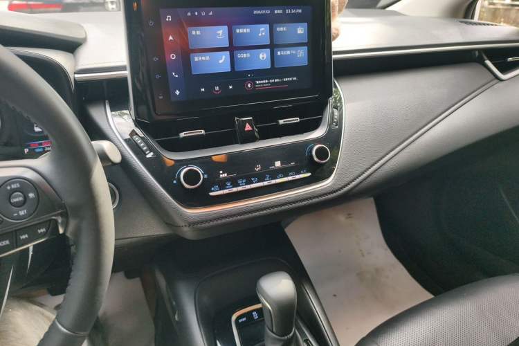 Used Toyota Corolla 2021 1.2T S-CVT Luxury Edition Audio And AC Panel
