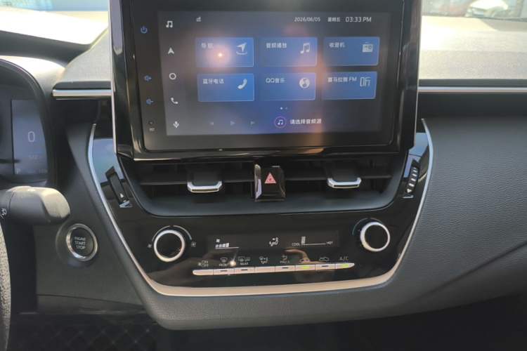 Used Toyota Corolla 2021 1.2T S-CVT Elite PLUS Edition Audio And AC Panel