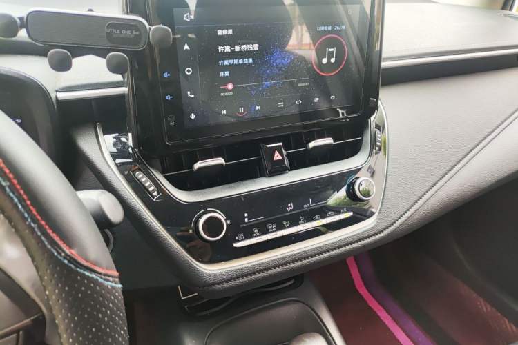 Used Toyota Corolla 2021 1.2T S-CVT Luxury Edition Audio And AC Panel