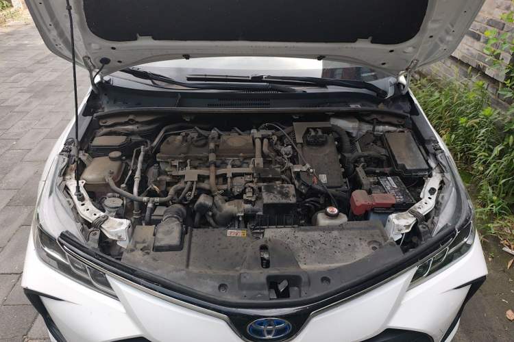 Used Toyota Corolla 2021 Dual-Engine 1.8L E-CVT Pioneer Edition Engine Bay
