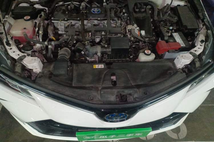 Used Toyota Corolla 2021 Dual-Motor 1.8L E-CVT Elite Edition Engine Bay