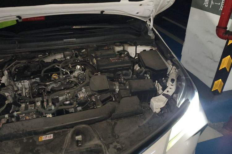 Used Toyota Corolla 2021 TNGA 1.5L CVT Elite Edition Engine Bay Left