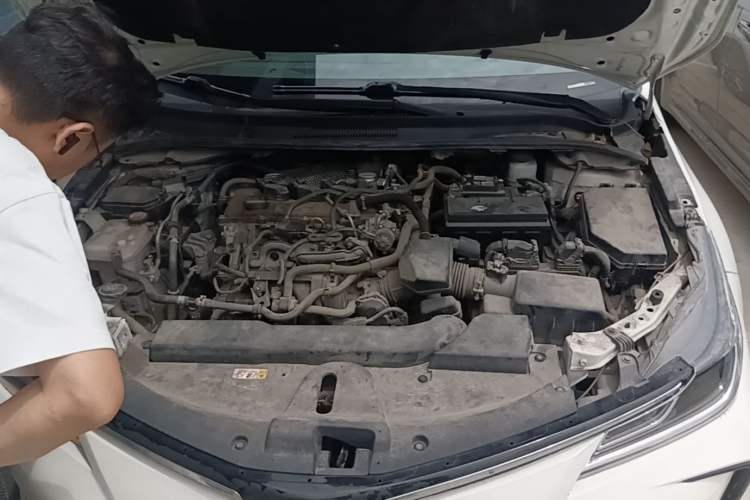 Used Toyota Corolla 2021 TNGA 1.5L CVT Elite CARE Edition Engine Bay