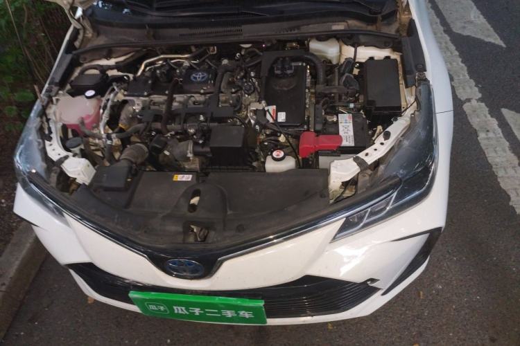Used Toyota Corolla 2021 Dual-Motor 1.8L E-CVT Elite Edition Engine Bay