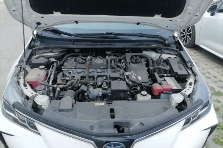 Used Toyota Corolla 2021 Dual-Engine 1.8L E-CVT Pioneer Edition Engine Bay
