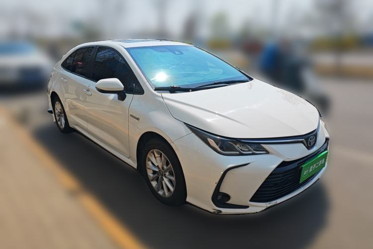 Used Toyota Corolla 2021 Dual-Motor 1.8L E-CVT Elite Edition Front Right 45 Deg