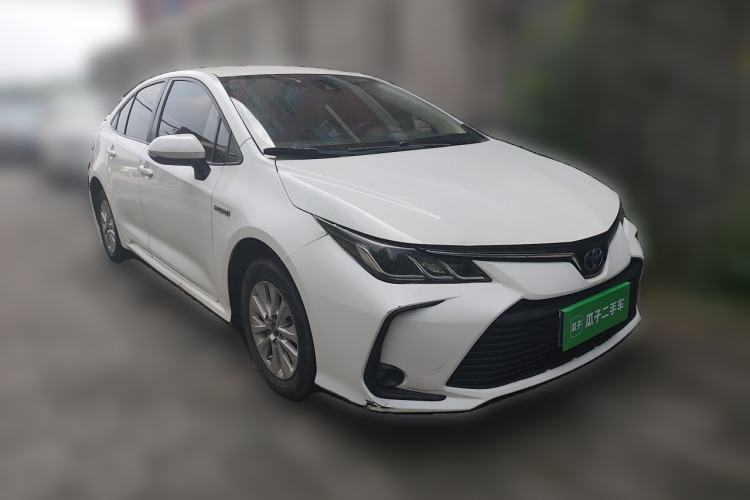 Used Toyota Corolla 2021 Dual-Engine 1.8L E-CVT Pioneer Edition Front Right 45 Deg