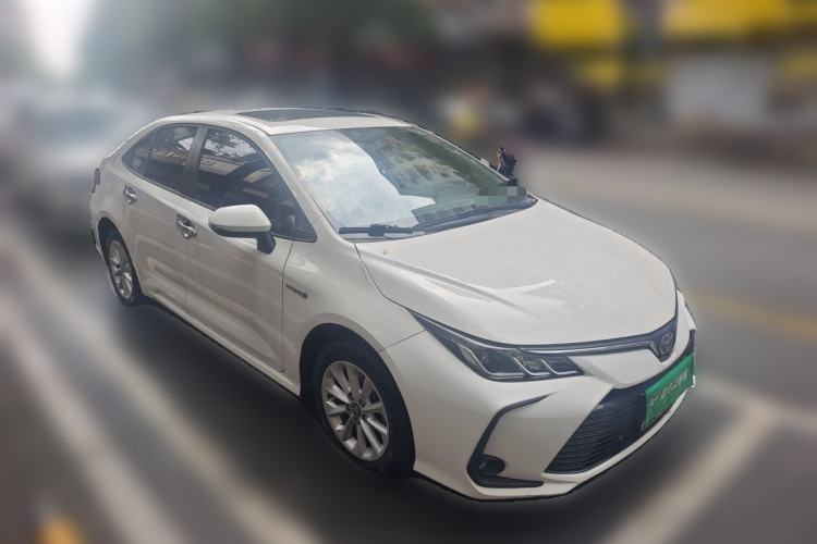 Used Toyota Corolla 2021 Dual-Motor 1.8L E-CVT Elite Edition Front Right 45 Deg