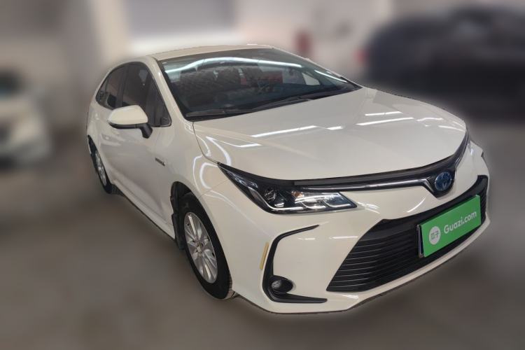 Used Toyota Corolla 2021 Dual-Engine 1.8L E-CVT Pioneer Edition Front Right 45 Deg