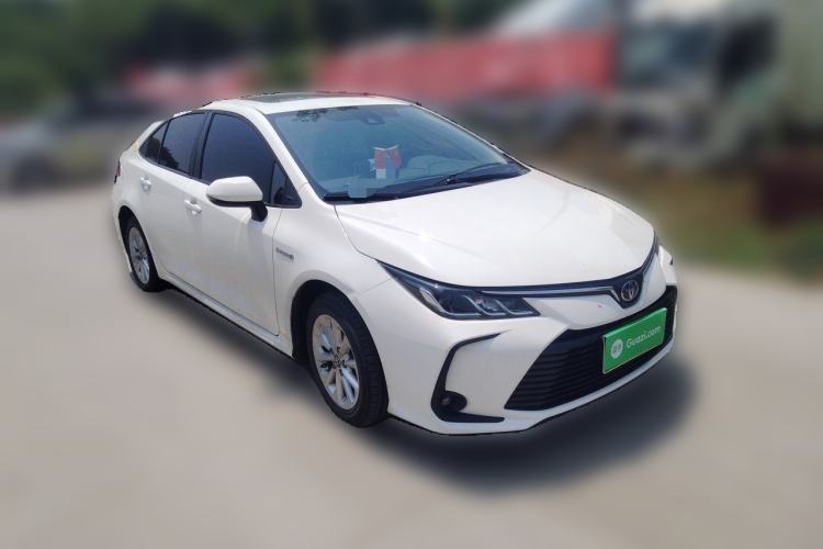 Used Toyota Corolla 2021 Dual-Motor 1.8L E-CVT Elite Edition Front Right 45 Deg