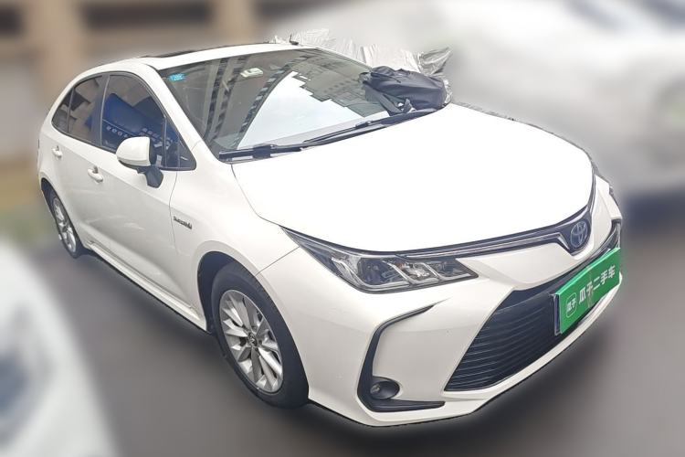 Used Toyota Corolla 2021 Dual-Motor 1.8L E-CVT Elite Edition Front Right 45 Deg