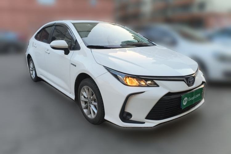 Used Toyota Corolla 2021 Dual-Engine 1.8L E-CVT Pioneer Edition Front Right 45 Deg