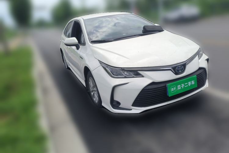 Used Toyota Corolla 2021 Dual-Engine 1.8L E-CVT Pioneer Edition Front Right 45 Deg