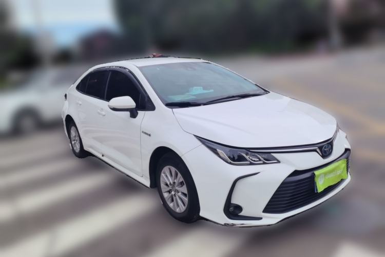 Used Toyota Corolla 2021 Dual-Engine 1.8L E-CVT Pioneer Edition Front Right 45 Deg
