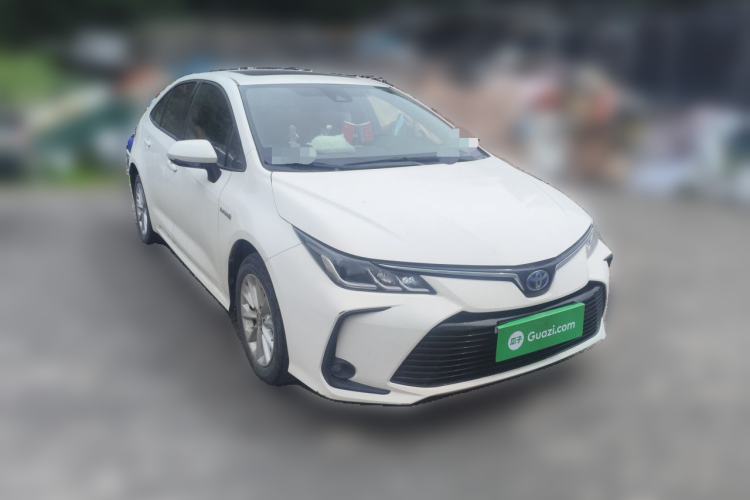 Used Toyota Corolla 2021 Dual-Motor 1.8L E-CVT Elite Edition Front Right 45 Deg