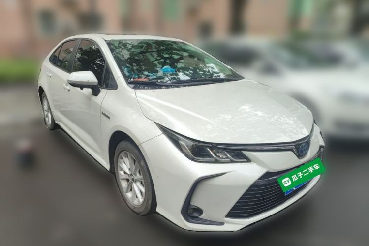 Used Toyota Corolla 2021 Dual-Motor 1.8L E-CVT Elite Edition Front Right 45 Deg